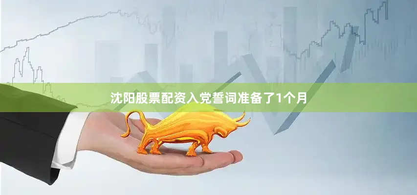 沈阳股票配资入党誓词准备了1个月