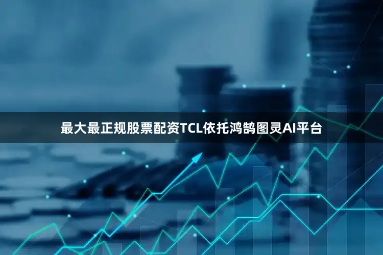 最大最正规股票配资TCL依托鸿鹄图灵AI平台